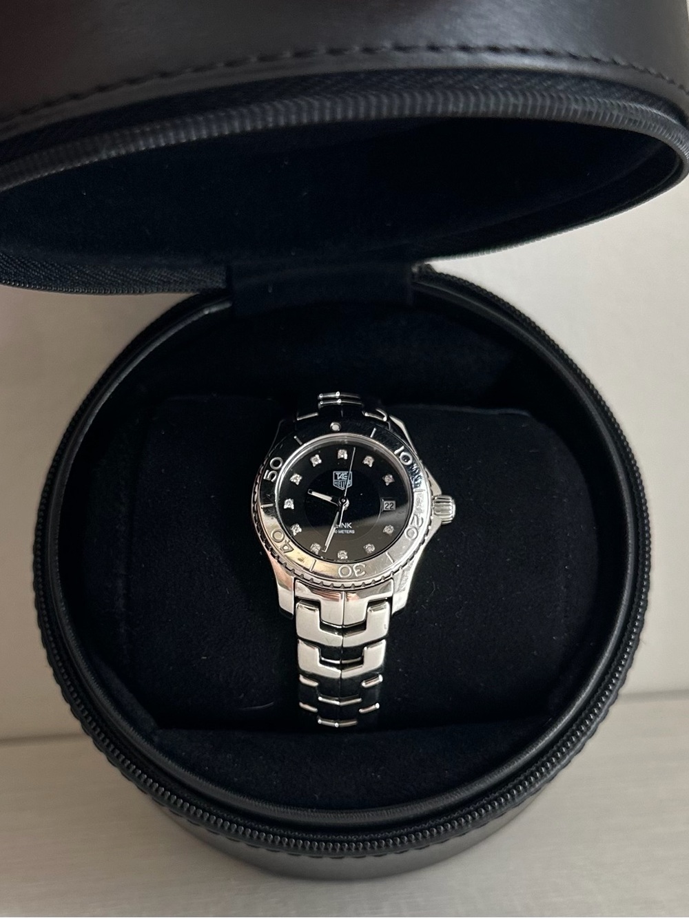 TAG Heuer Link Two-Tone Diamond Watch – 200M Swiss--AUTHENTIC